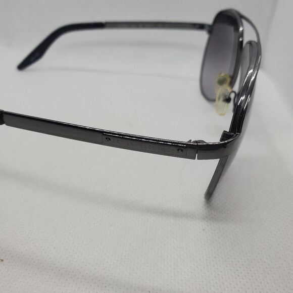 Armani Exchange Gray & Black Aviator Sunglasses & Case - Picture 10 of 15